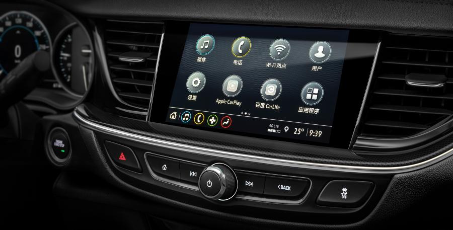 Детали интерьера Buick Regal GS 2020 года  (CN) (фото 6 из 11)